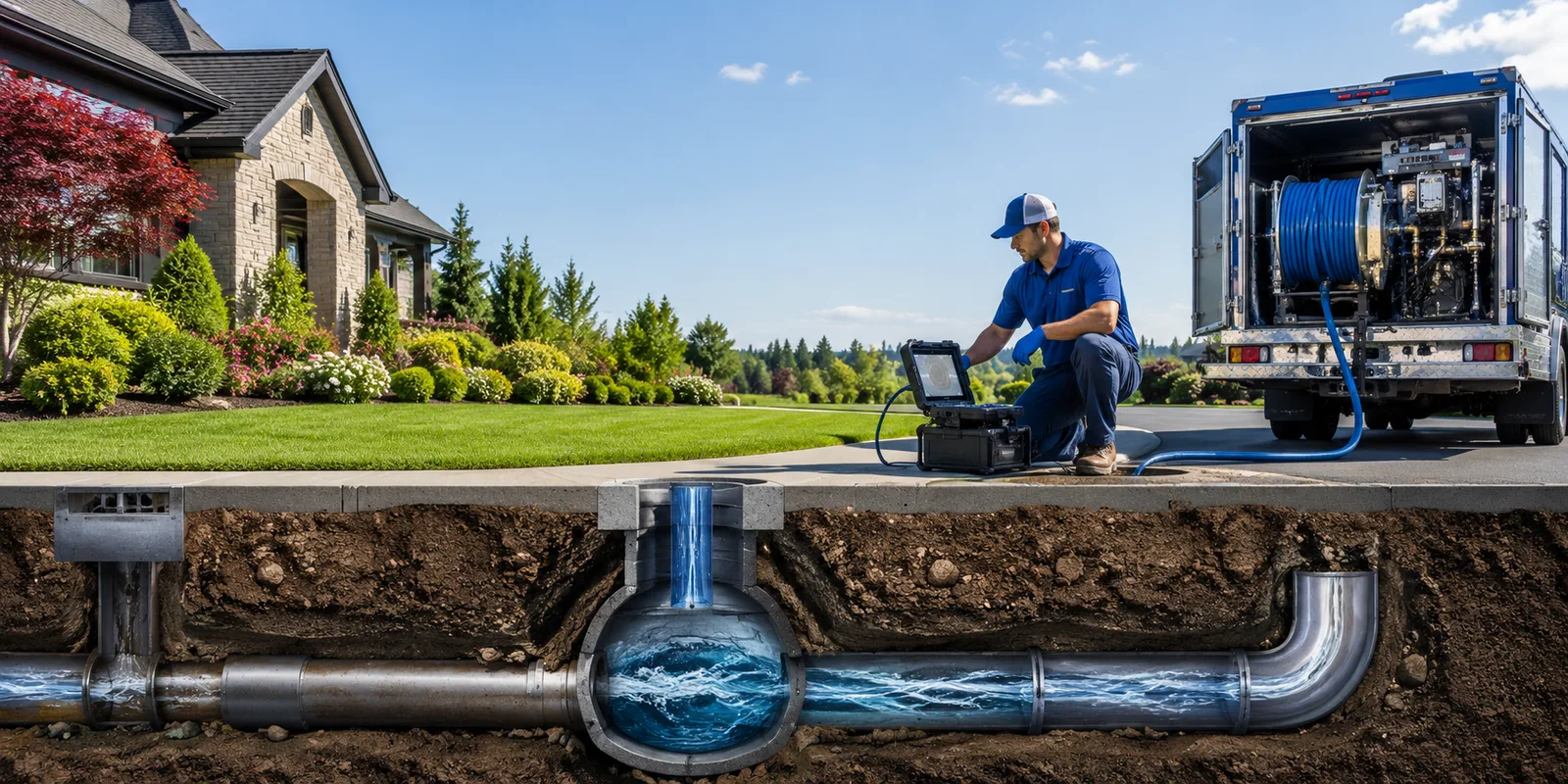 Drainage restoration information for Hortonville, NY